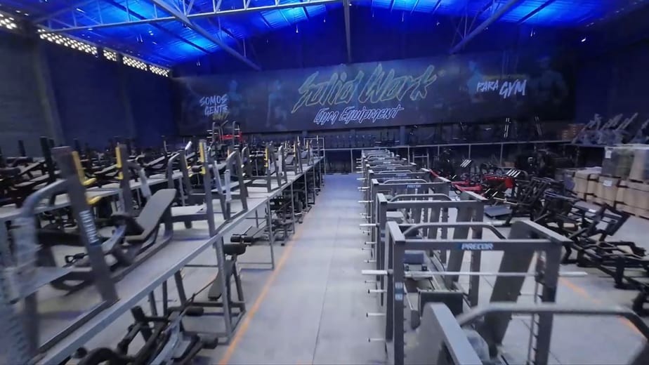 Solid Work Gym Equipment
