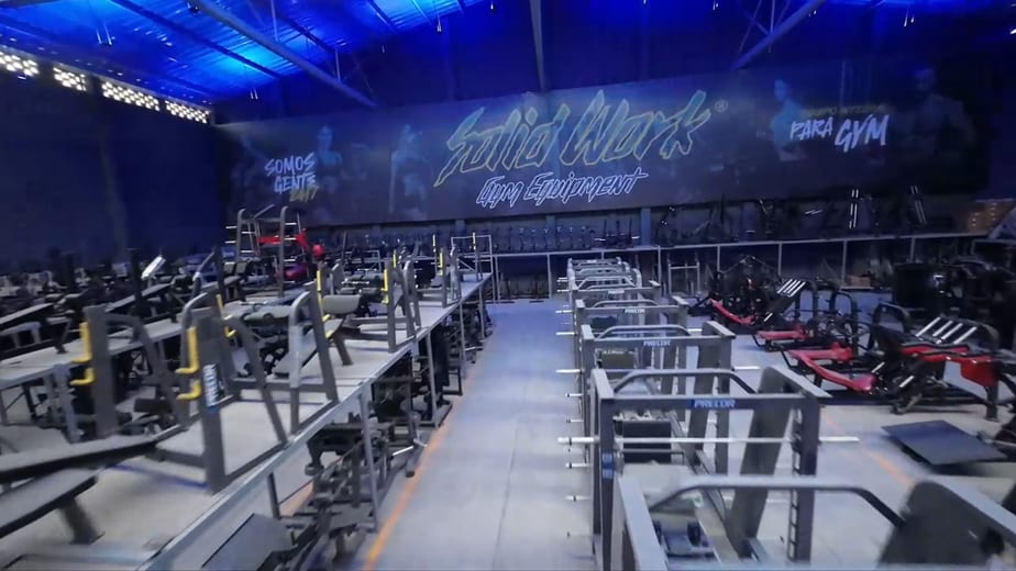 Solid Work Gym Equipment
